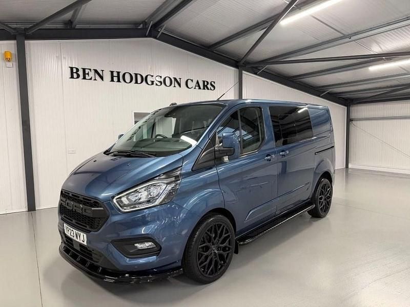 Used Ford Transit Custom Limited 130 HP (95 kW) 2023 Blue Van