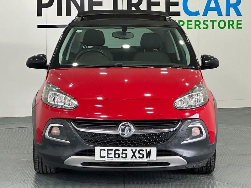 Used Vauxhall Adam Rocks 2015 Red Hatchback