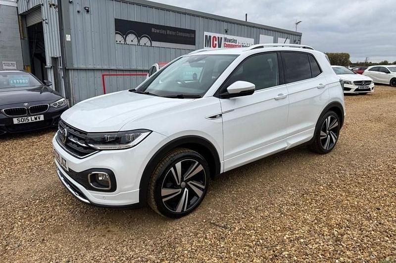 White Used 2020 VW T-Cross R-line SUV | £12,490 (Fair price) - Image 1/1