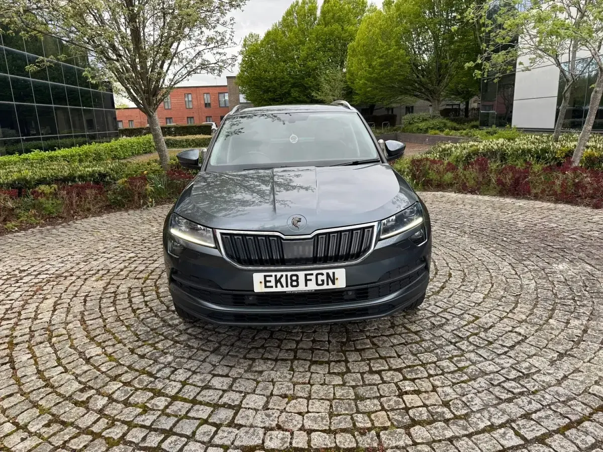 Used Skoda Karoq SE L 150 HP (110 kW) 2018 Grey SUV