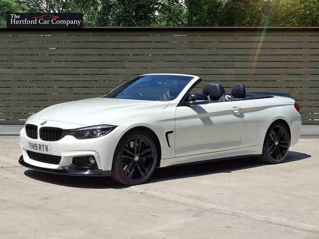 Used BMW 430 Cabriolet M Sport 258 HP (189 kW) 2019 White Cabriolet