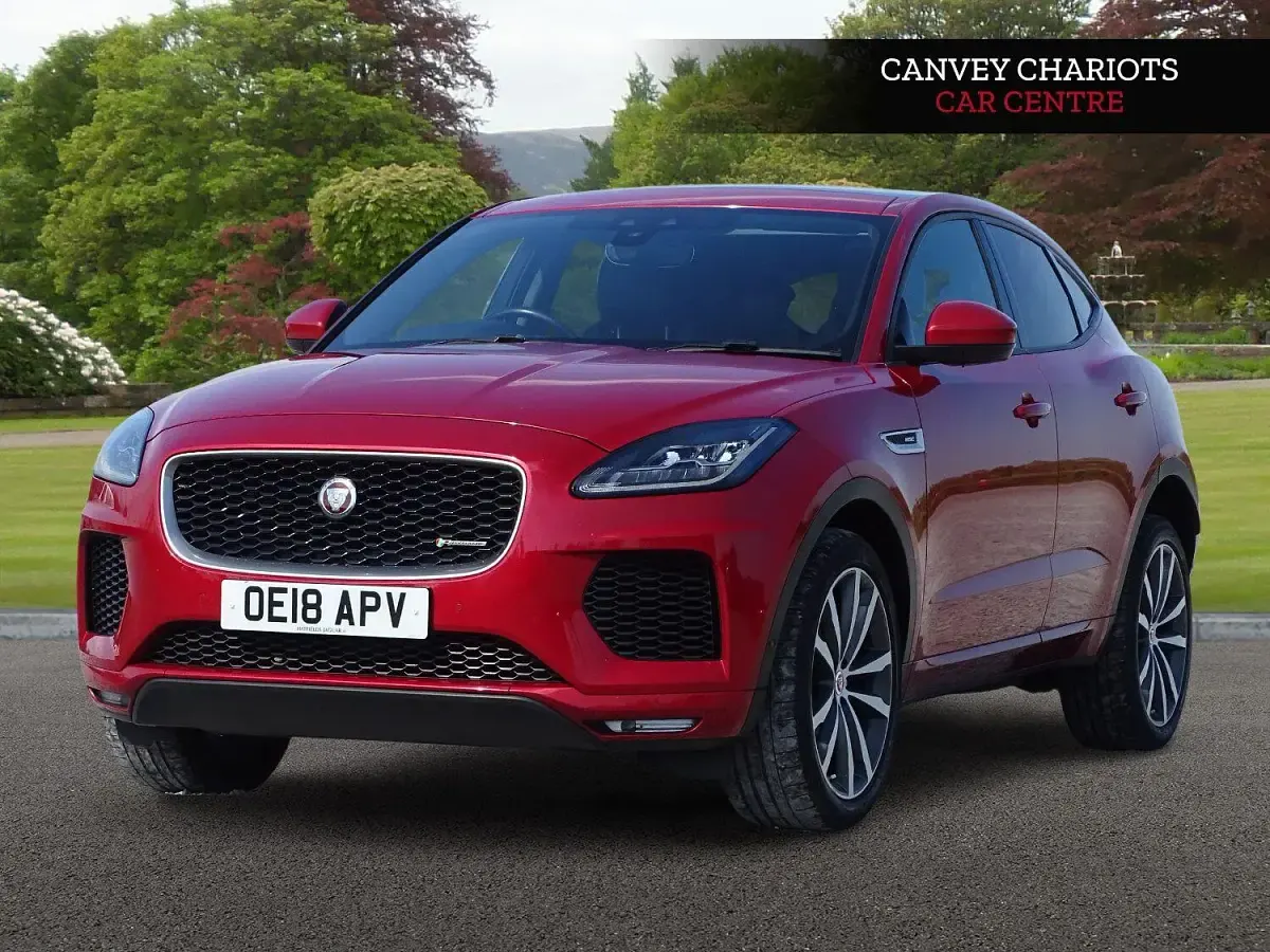 Used Jaguar E-Pace R-Dynamic 180 HP (132 kW) 2018 Red SUV