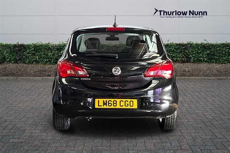 Used Vauxhall Corsa 90 HP (66 kW) 2018 Mineral black Hatchback