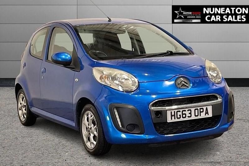 Used Citroën C1 68 HP (50 kW) 2014 Blue Hatchback