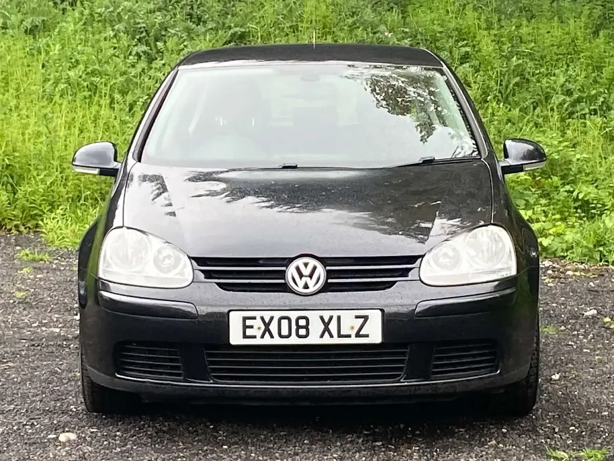 Used VW Golf V Match 105 HP (77 kW) 2008 Black Hatchback