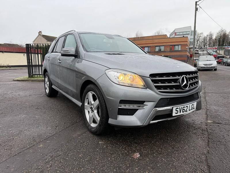 Used Mercedes ML250 204 HP (150 kW) 2012 Silver SUV