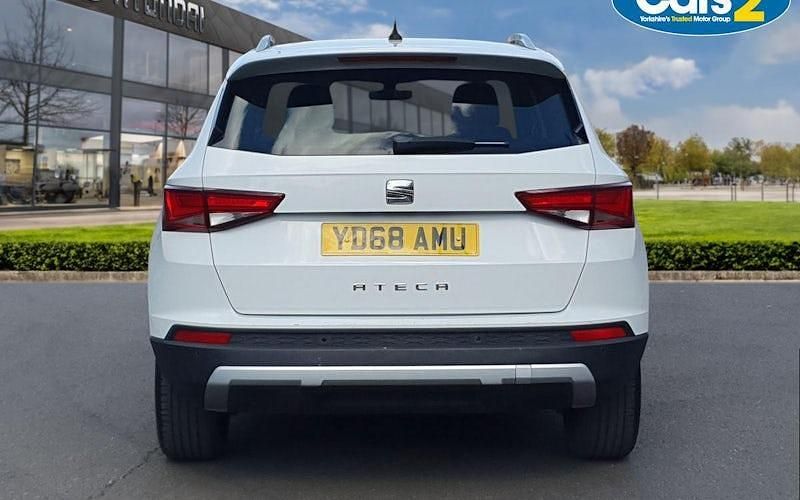 Used Seat Ateca SE 116 HP (85 kW) 2018 White SUV