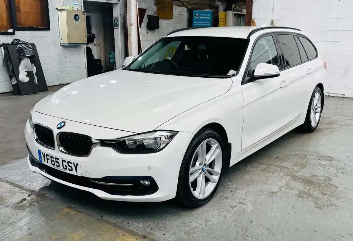 Used BMW 320 Sport Line 2015 White Estate