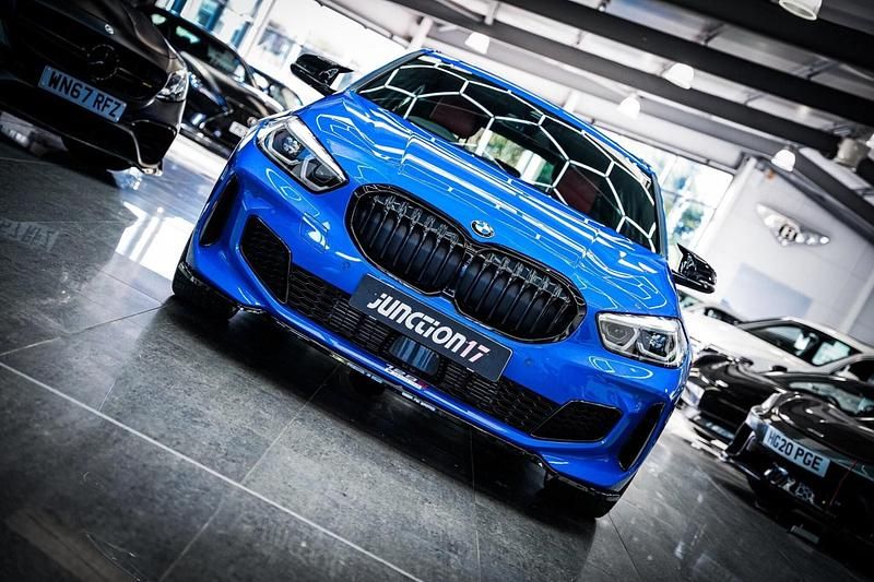 Used BMW 128 2021 Blue Hatchback