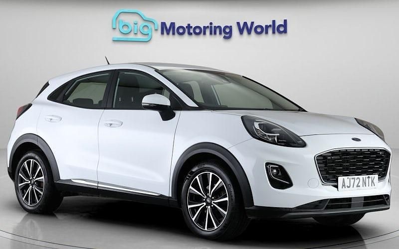 Used Ford Puma Titanium 125 HP (91 kW) 2023 White SUV