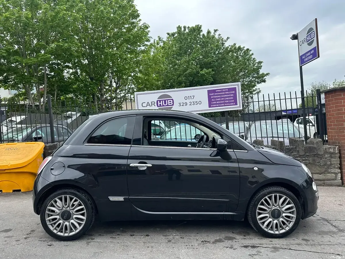 Used Fiat 500 S 69 HP (50 kW) 2015 Black Hatchback