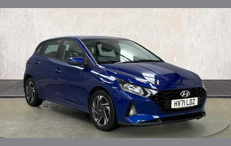 Blue Used 2021 Hyundai i20 Hatchback | £11,990 (Fair price) - Image 1/4