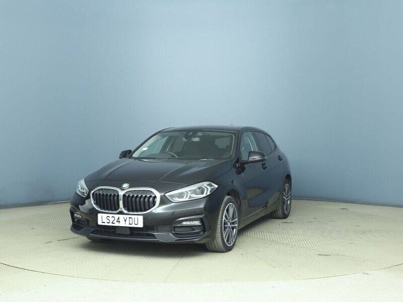 Black Used 2024 BMW 118 Sport Line Hatchback | £20,799 (Good price) - Image 1/4