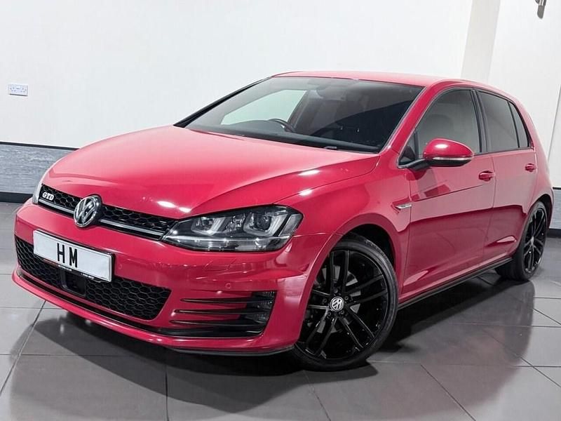 Used VW Golf VII GTD 2015 Red Hatchback