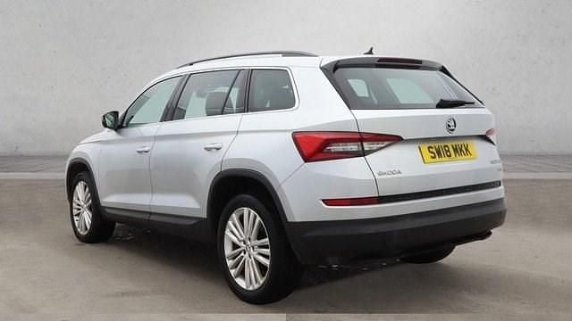 Used Skoda Kodiaq SE L 150 HP (110 kW) 2018 Silver SUV