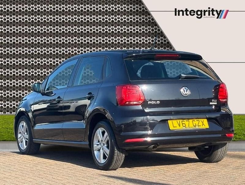 Begagnad VW Polo Edition 90 HK (66 kW) 2017 Svart Halvkombi
