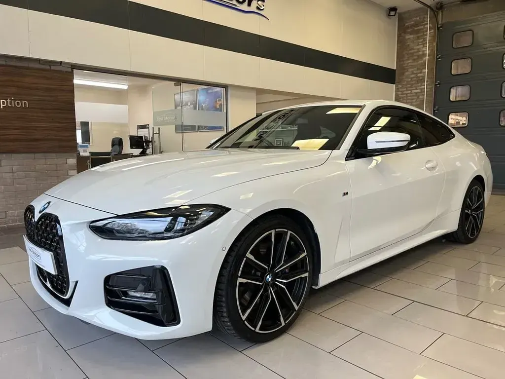 Used BMW 420 M Sport 190 HP (139 kW) 2021 White Coupe