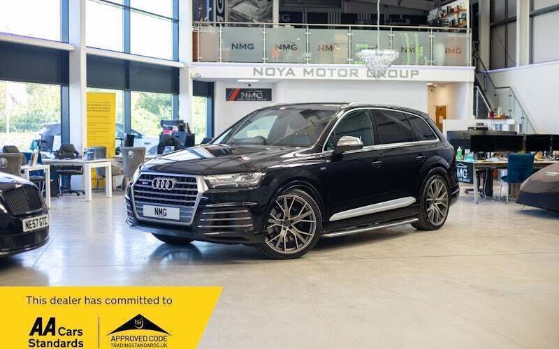 Black Used 2018 Audi SQ7 Design SUV | £31,990 (Fair price) - Image 1/4