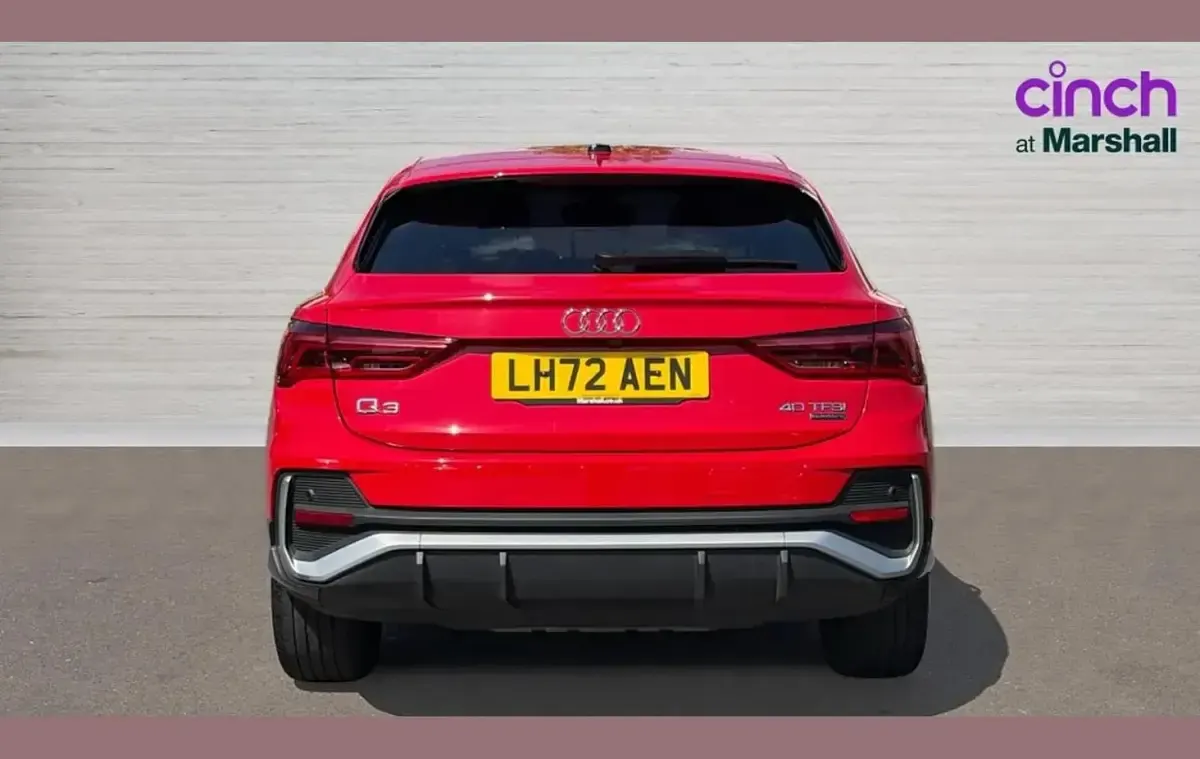 Used Audi Q3 S-Line 190 HP (139 kW) 2022 Red SUV