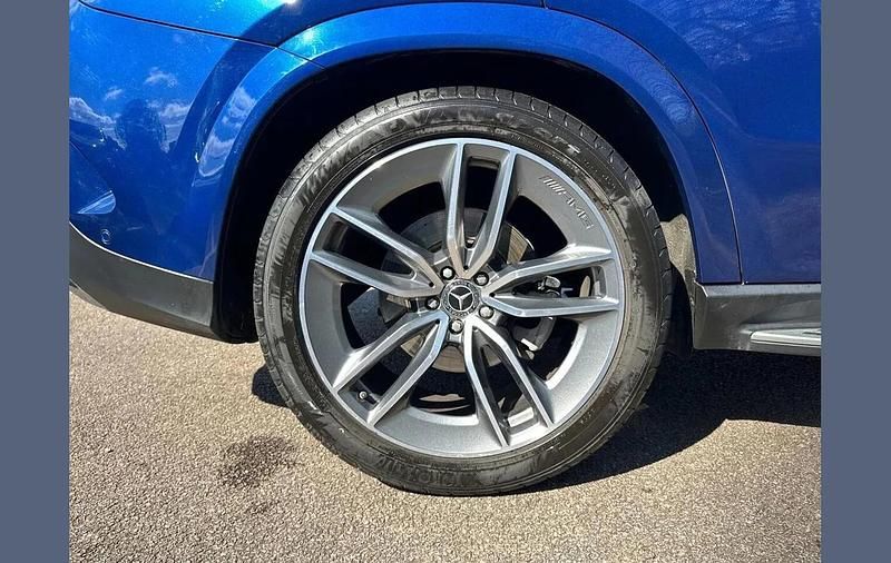 Used Mercedes GLE400 AMG Line Premium Plus 330 HP (242 kW) 2021 Blue Coupe