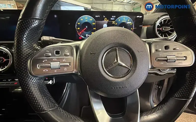 Used Mercedes CLA200 AMG Line Premium 163 HP (119 kW) 2022 Grey Coupe