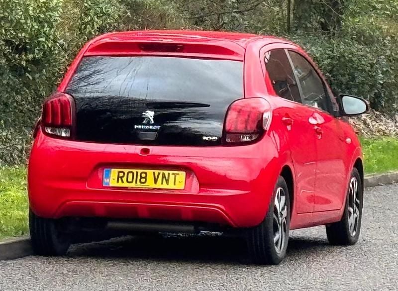 Used Peugeot 108 Allure 2018 Red Hatchback