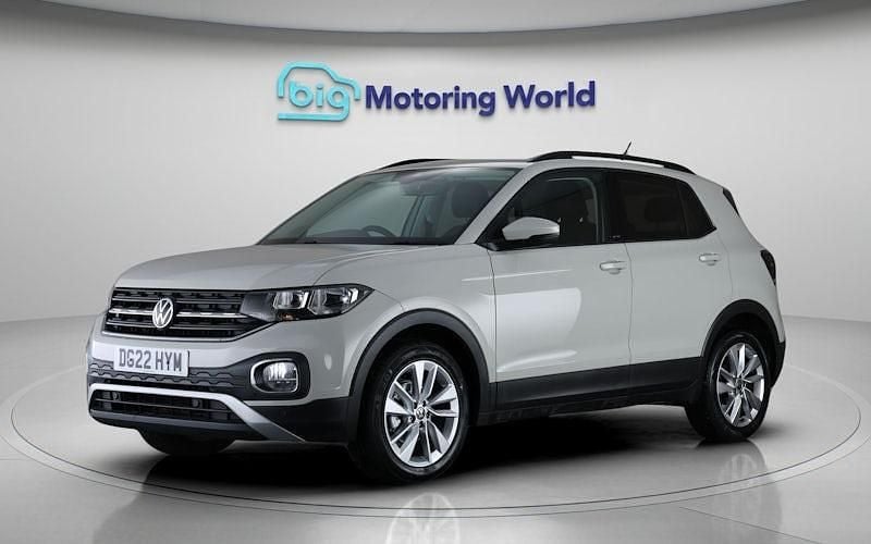 Used VW T-Cross Active 110 HP (80 kW) 2021 Grey SUV