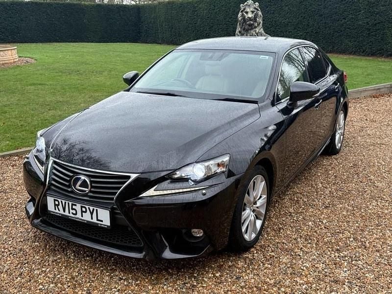 Black Used 2015 Lexus IS300h Executive Line Sedan | £11,990 (Fair price) - Image 1/4