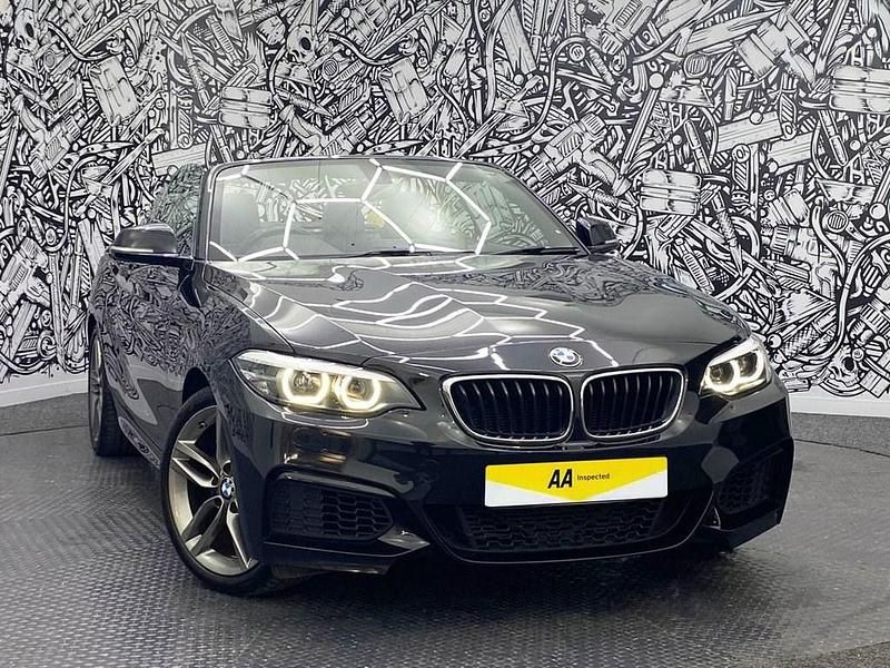 Used BMW 218 M Sport 136 HP (100 kW) 2018 Black Cabriolet