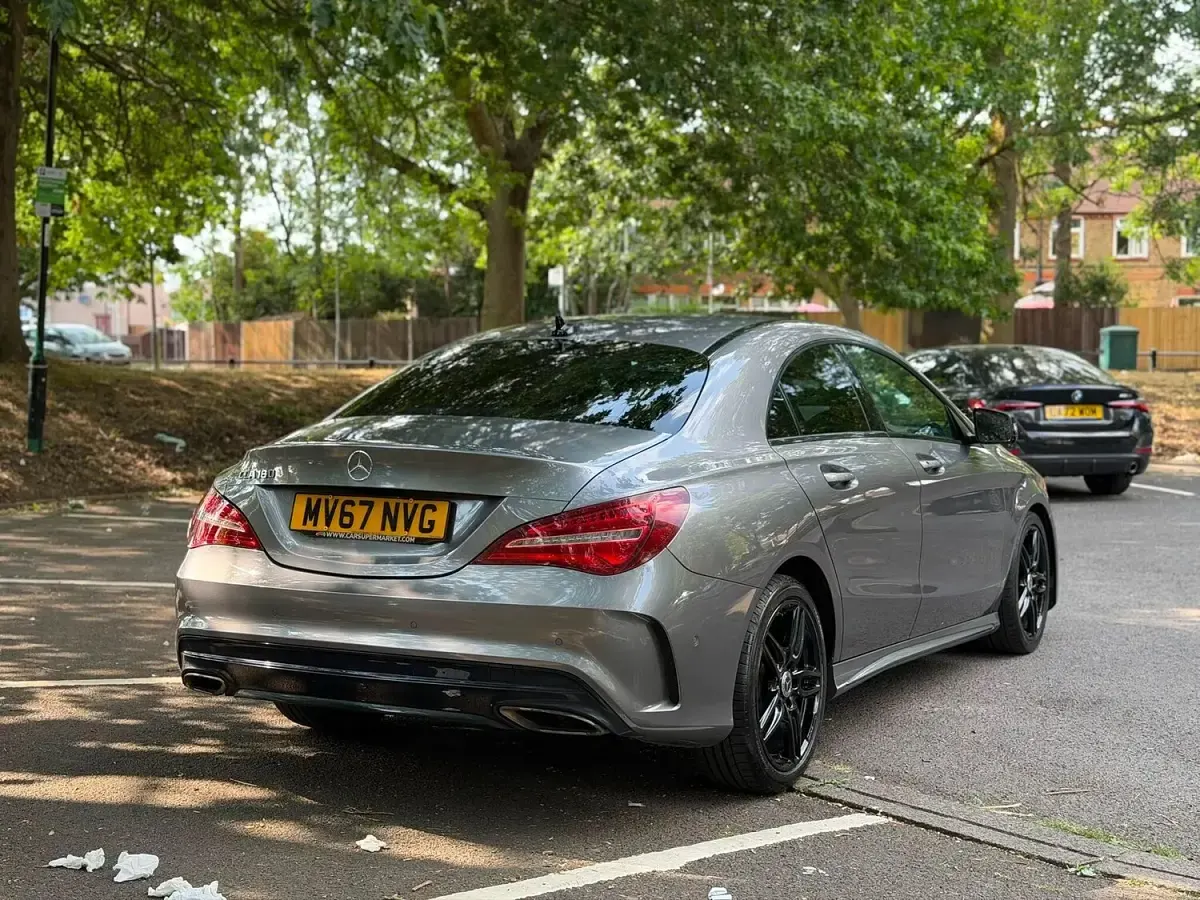 Used Mercedes CLA180 AMG line 2017 Grey Coupe