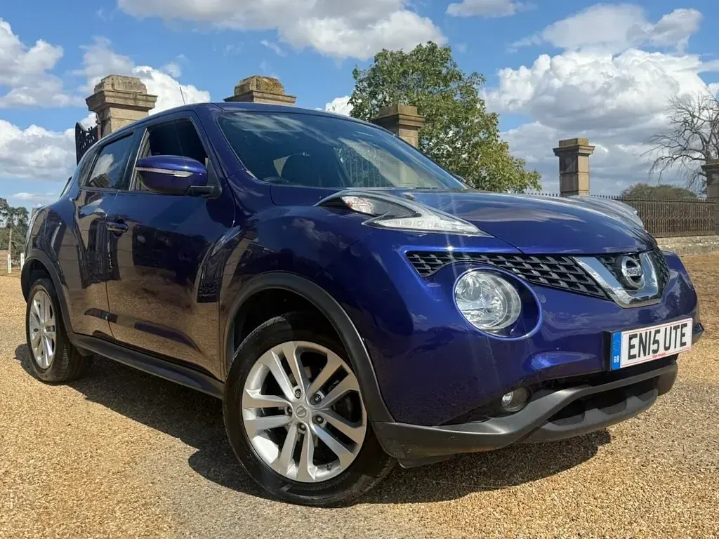Used Nissan Juke Acenta Premium 115 HP (84 kW) 2015 Blue SUV