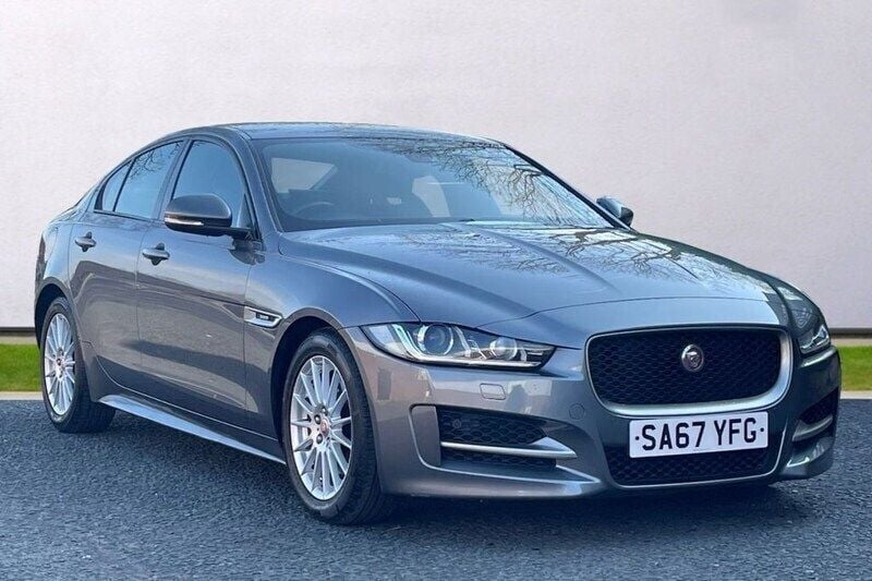 Grey Used 2017 Jaguar XE R-Sport Sedan | £9,699 (Fair price) - Image 1/4