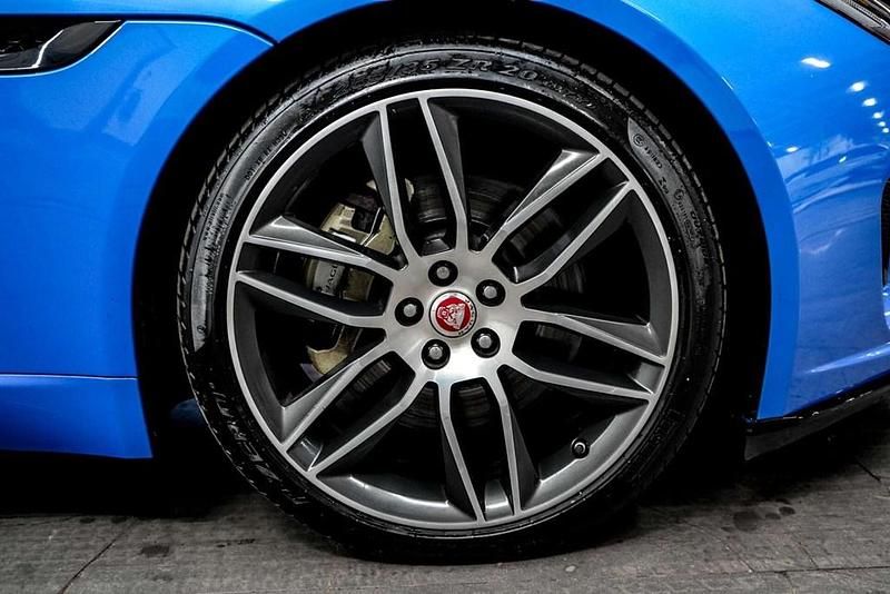 Used Jaguar F-Type S 300 HP (220 kW) 2019 Blue Coupe