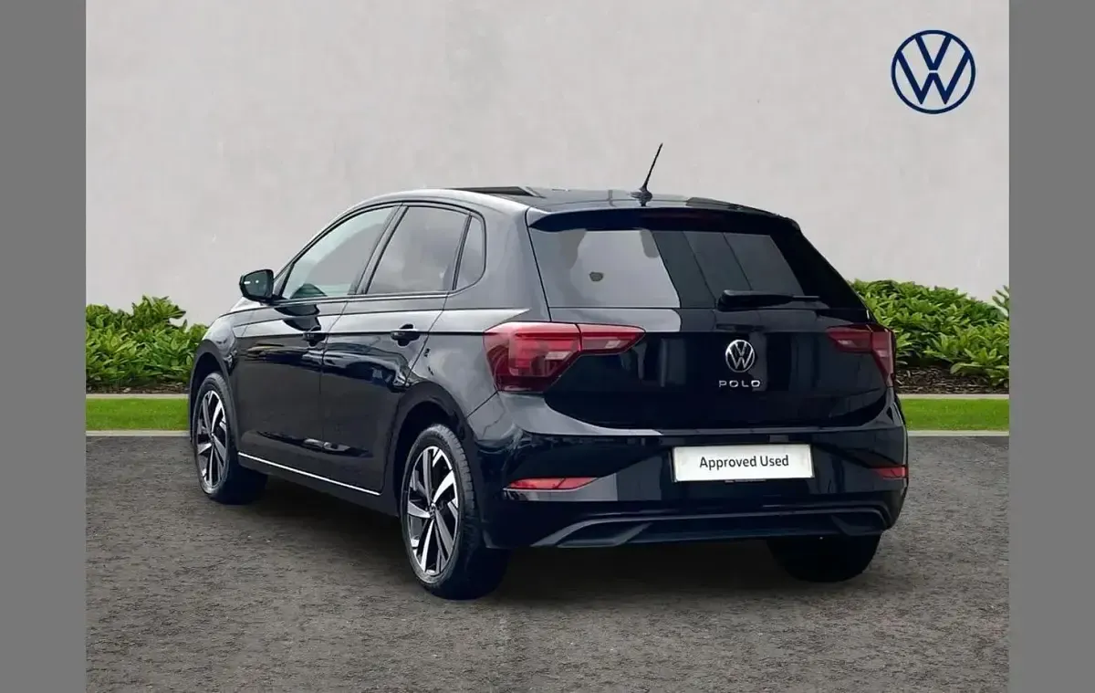 Used VW Polo Match 94 HP (69 kW) 2025 Black Hatchback