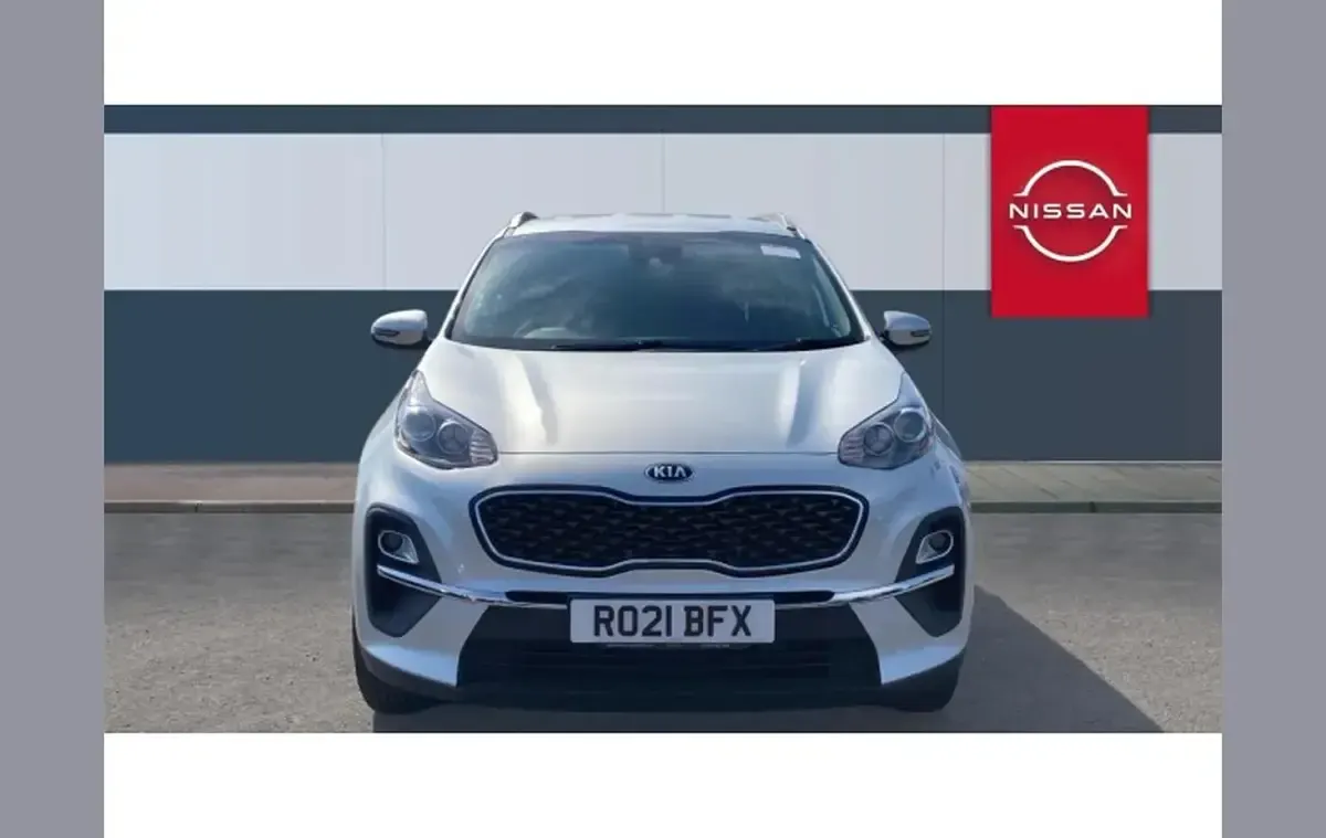 Used Kia Sportage 136 HP (100 kW) 2021 Silver SUV