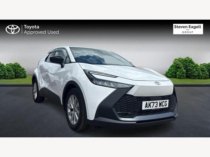 White Used 2024 Toyota C-HR SUV | £24,149 (A bit pricey) - Image 1/3
