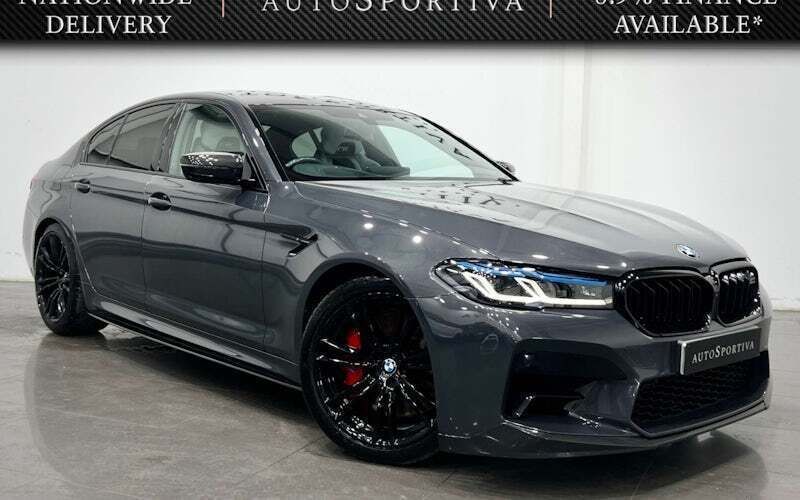 Grey Used 2022 BMW M5 Competition Edition Sedan | £59,900 (Fair price) - Image 1/3