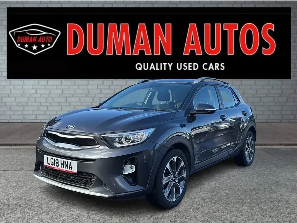 Usado Kia Stonic 108 HP (79 kW) 2018 Cinzento SUV