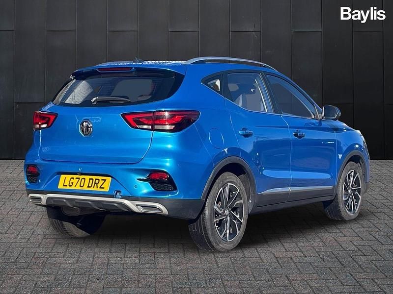 Usado MG ZS Exclusive 111 HP (81 kW) 2021 Azul Citadino