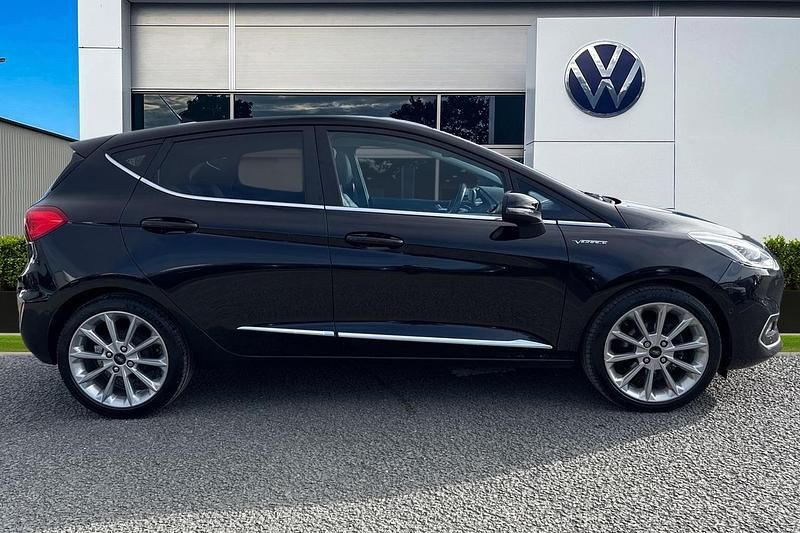 Used Ford Fiesta Vignale 99 HP (72 kW) 2018 Black Hatchback