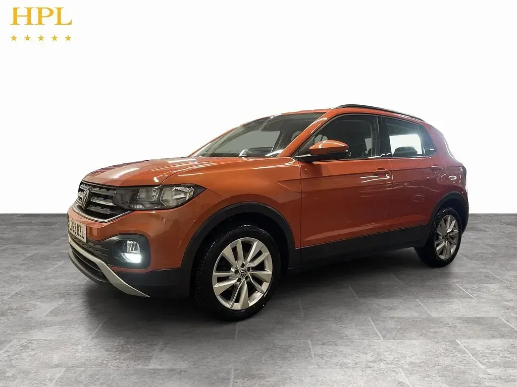 Used VW T-Cross SE 95 HP (69 kW) 2023 Orange SUV