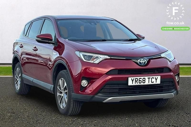Used Toyota RAV4 Hybrid 2018 Red SUV