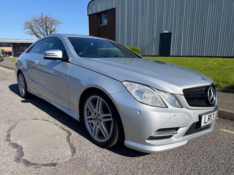 Used Mercedes E250 2013 Silver Coupe