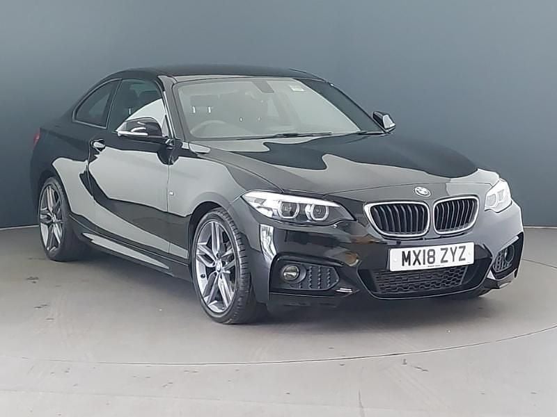 Black Used 2018 BMW 218 M Sport Coupe | £11,698 (Fair price) - Image 1/4