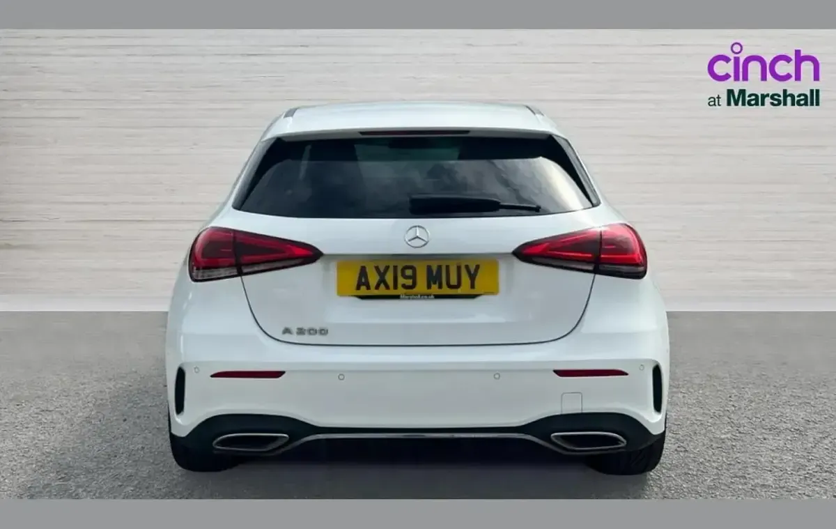 Used Mercedes A200 Executive 161 HP (118 kW) 2019 White Hatchback