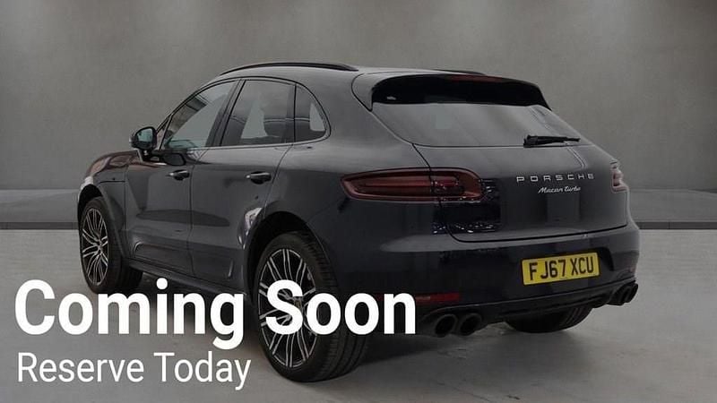 Used Porsche Macan Turbo 400 HP (294 kW) 2017 Black SUV
