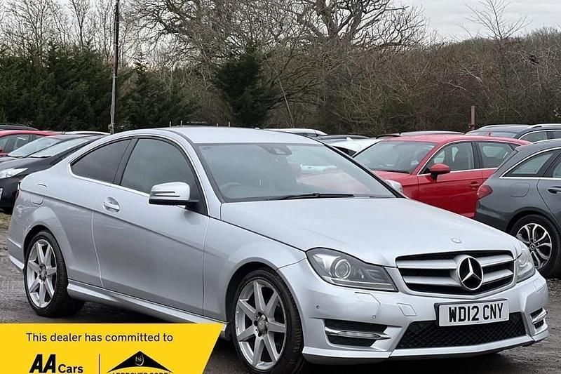 Used Mercedes C250 AMG 2012 Silver Coupe