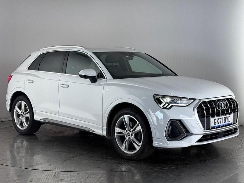 White Used 2021 Audi Q3 S-Line SUV | £25,050 (Good price) - Image 1/3