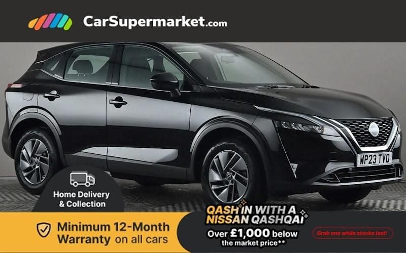 Black Used 2023 Nissan Qashqai Acenta Premium SUV | £14,897 (Super price) - Image 1/3