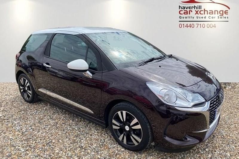 Mauve/purple Used 2017 DS Automobiles DS3 Chic Hatchback | £4,995 (Good price) - Image 1/1